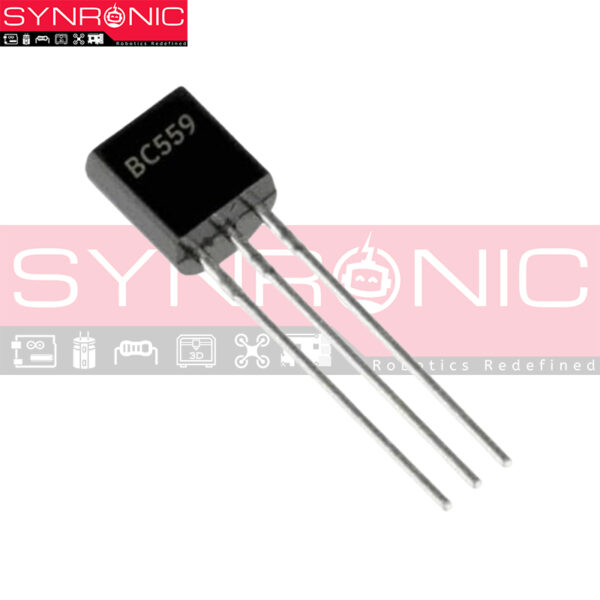 BC559 Transistor Bipolar-PNP (Pack of 5 Pieces) – Synronic