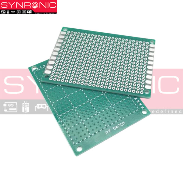 Single Side Green PCB 5 x 7cms High Quality – Synronic