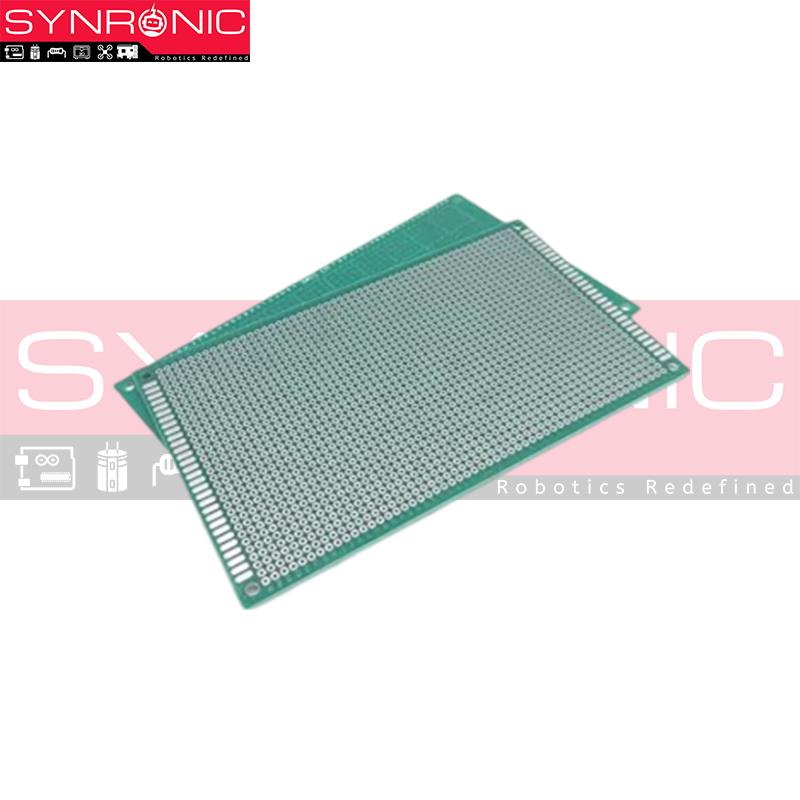 Single Side Green PCB 9 x 15cms High Quality – Synronic