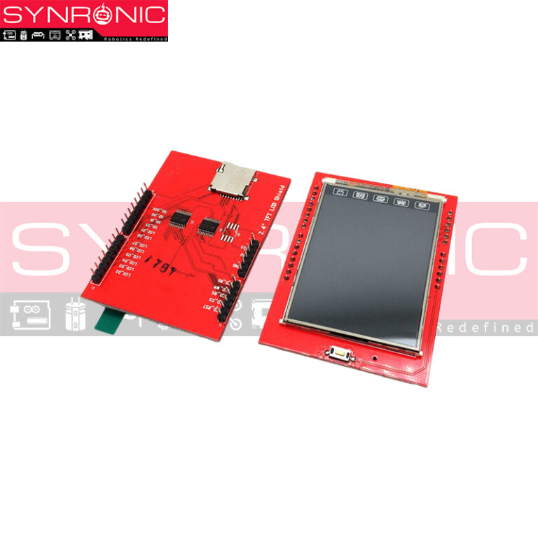 Arduino TFT Shield 2.4 inch with capacitive touch – Synronic